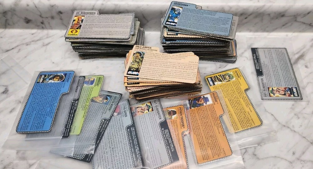 G.I. Joe File Cards
