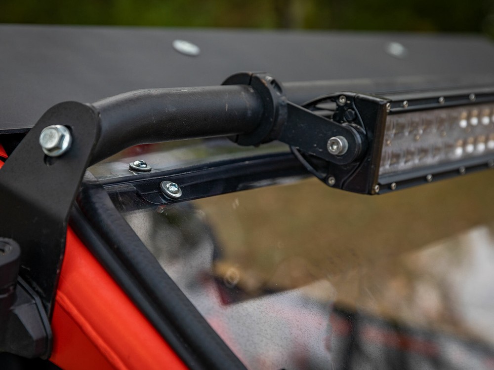 SuperATV Scratch Resistant Full Windshield for Can-Am Maverick X3 - Clear
