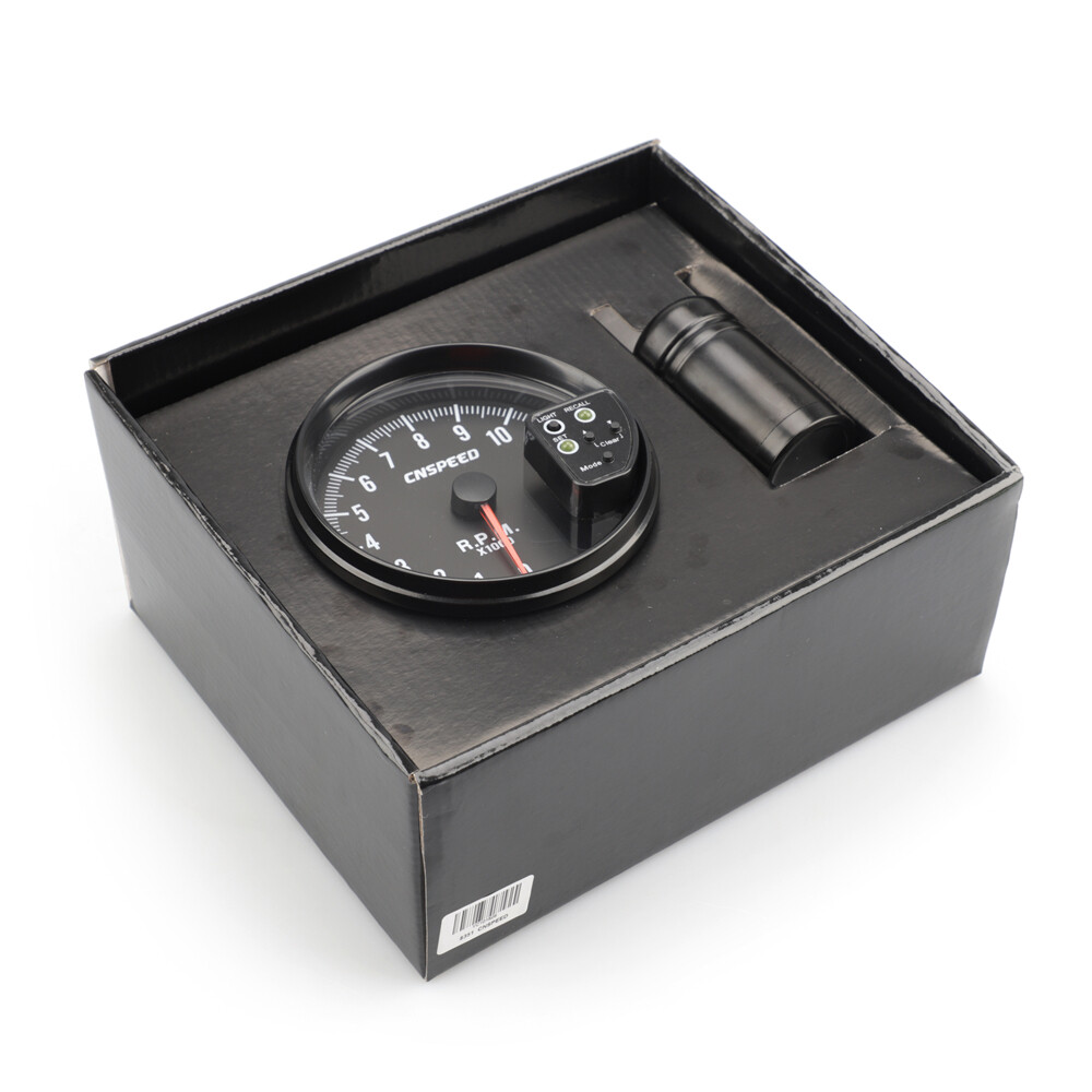 5 Inch Car RPM 11000K Tachometer Gauge 7 Color Backlight RPM LED Shift Light