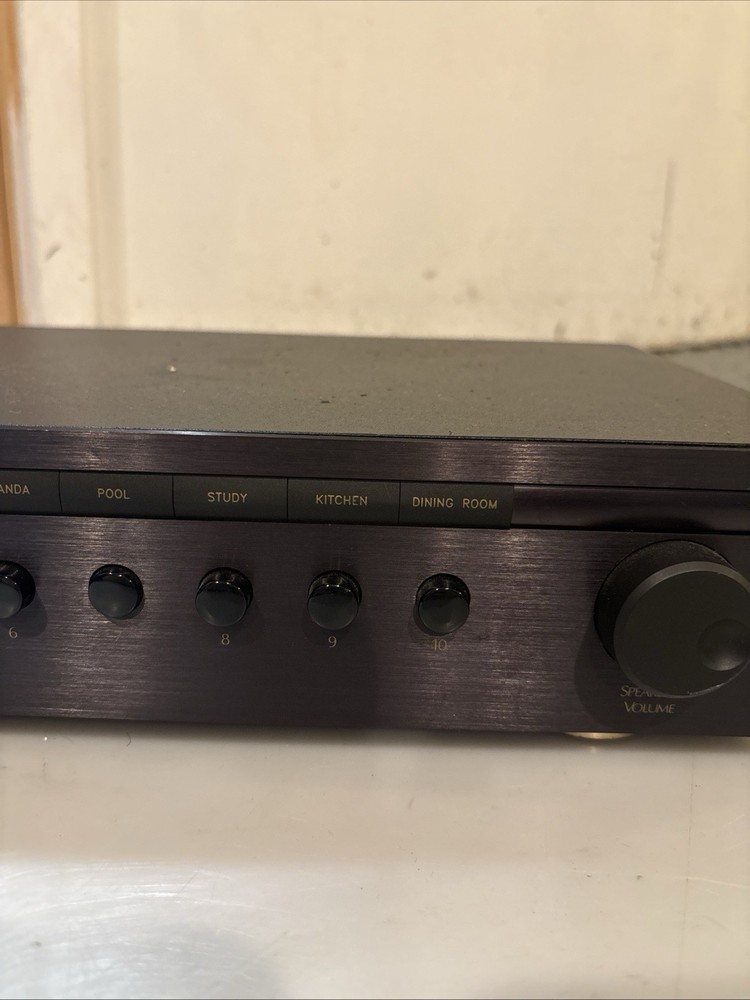 Russound PRO-10 Black Speaker Selector with Low Frequency Protection Circuit
