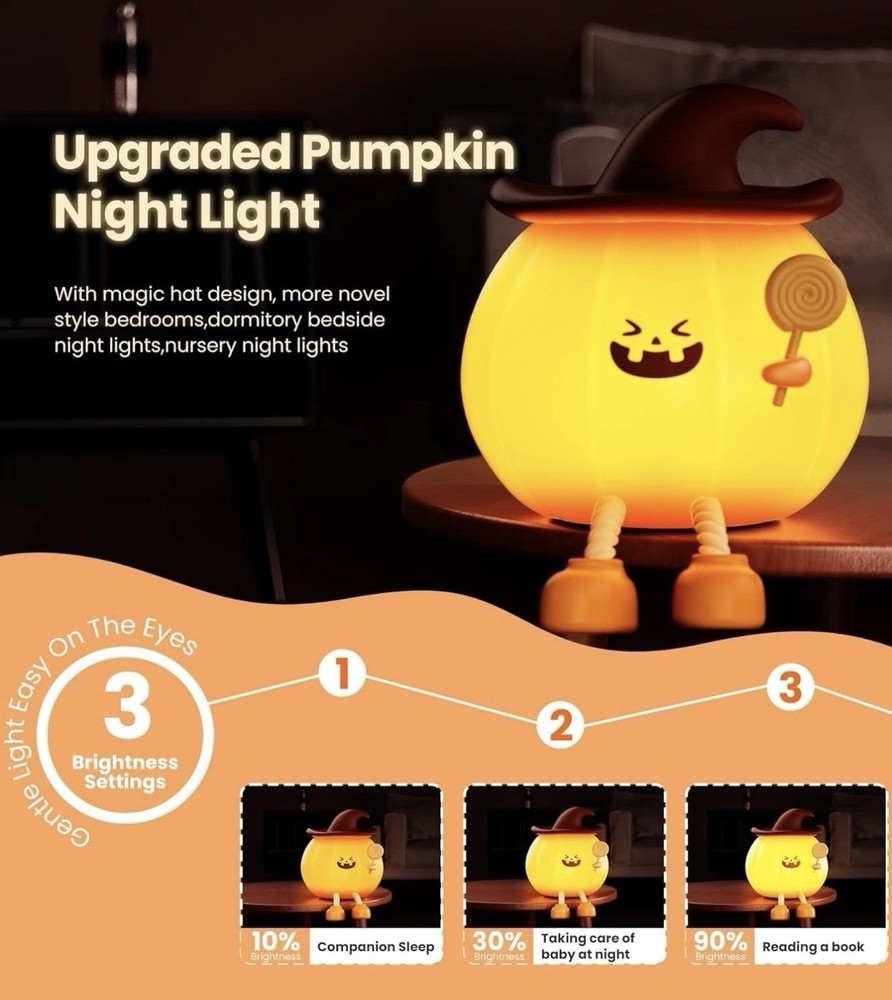 Magic Pumpkin Silicone Lamp