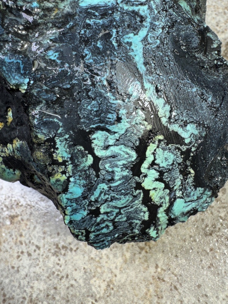 Natural Hubei turquoise nugget