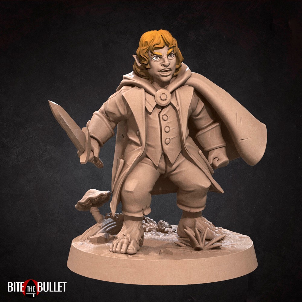 Halfing Fighter C - Bite the Bullet - Dungeons and Dragons