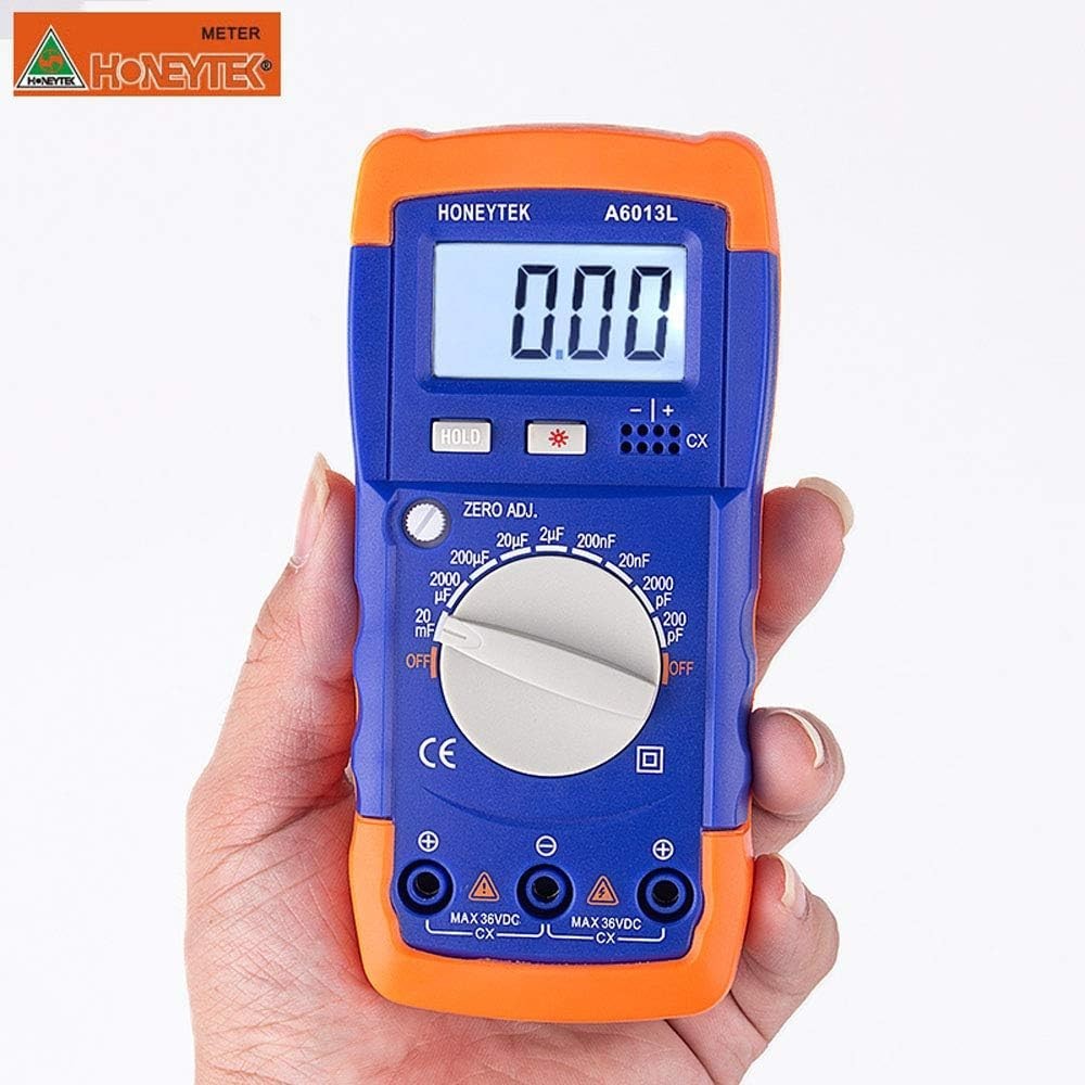 Versatile Capacitance Tester with Low Battery Indication and Overload Protection
