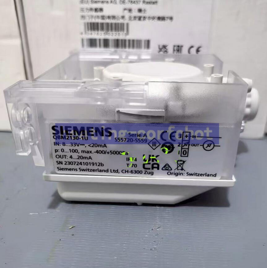 ONE Siemens QBM2130-1U difference pressure sensor New