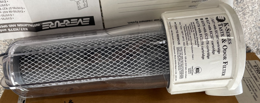 EVERPURE FILTER SYSTEM K07 WITH EC207 FILTER