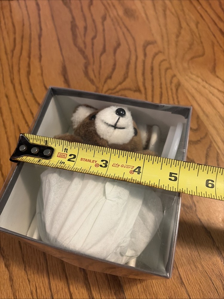 Oneida Silver plate Cuddle up W/ Bear Gb- 9650 Silver plate Sippy Cup