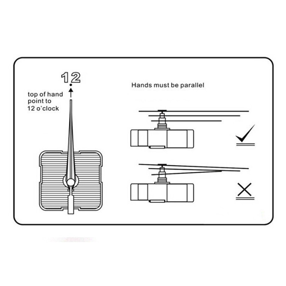 Clock Movement Kit Clock Movement DIY Clock Movement Plastic Repair Part