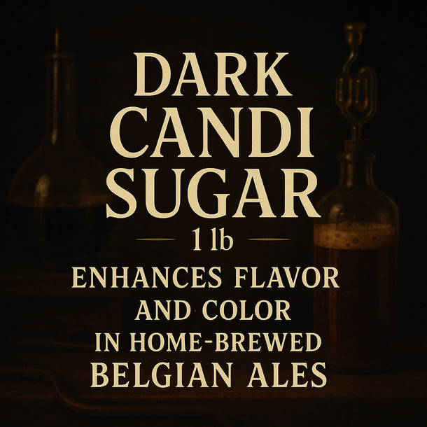 LD Carlson Dark Candi Sugar 1 lb