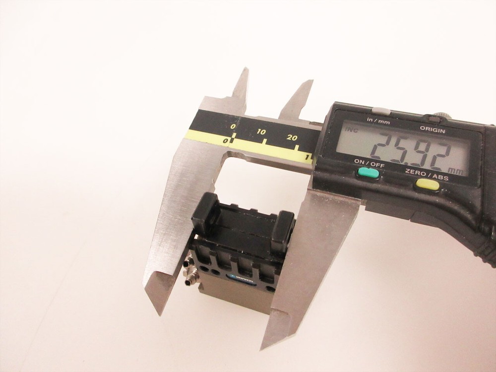 SCHUNK GRIPPER BLOCK PNEUMATIC GRIPPER PARALLEL 2 FINGER MPG FOR SMALL COMPONENT