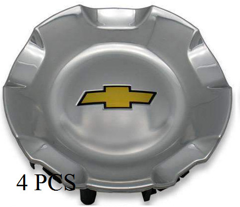 4pcs 2007-2013 CHEVY SILVERADO TAHOE AVALANCHE SUBURBAN WHEEL HUB CENTER CAP