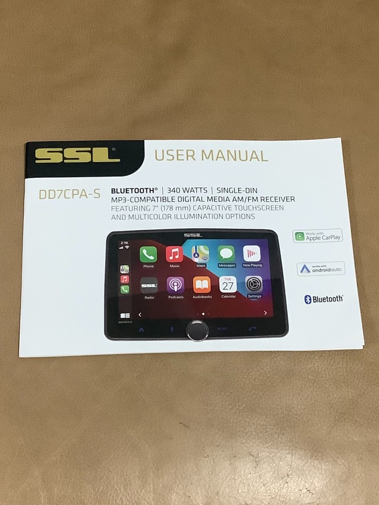 SSL USER MANUAL FOR DD7CPA-S