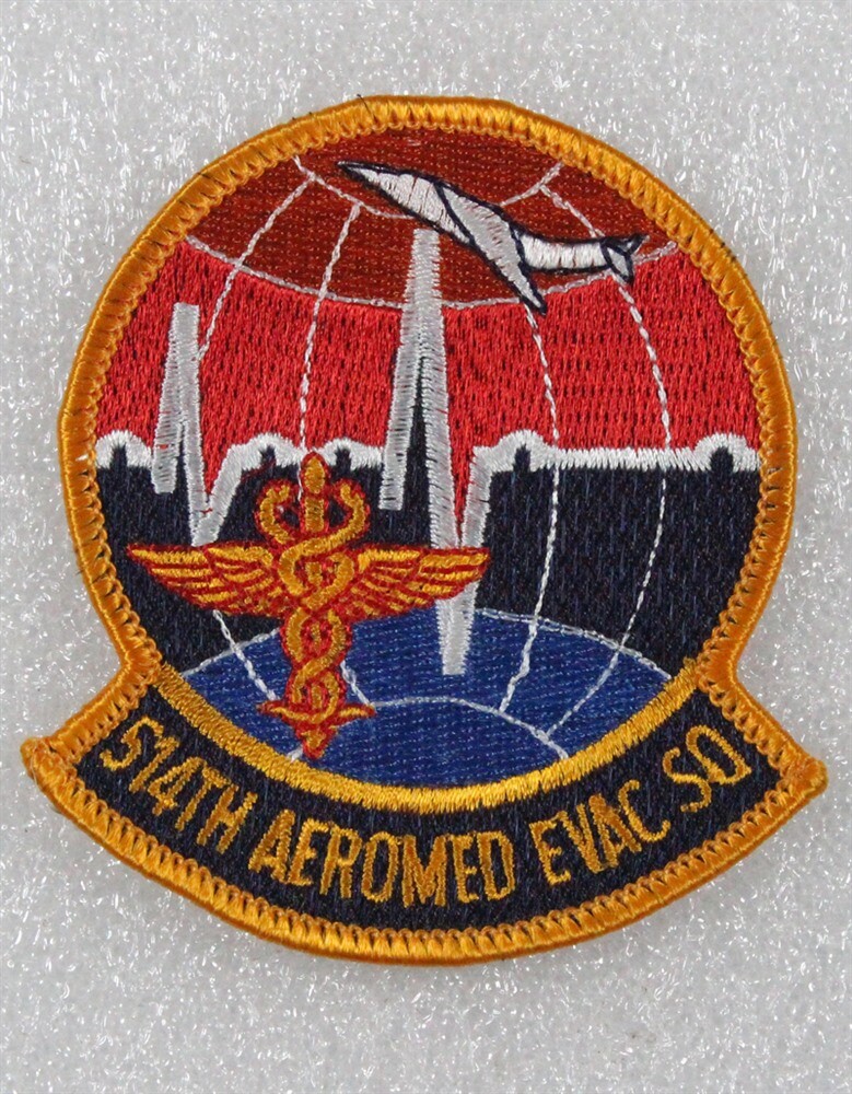 USAF Air Force Patch: 514th Aeromedical Evacuation Squadron