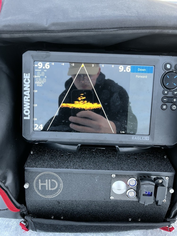 Lowrance HD Innovations Eagle 9 Fishfinder Chartplotter Sonar Kit