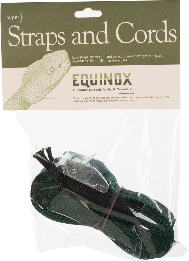 Equinox Super Straps & Cargo Nets Combo - Heavy-Duty 9' Polyester Webbing,