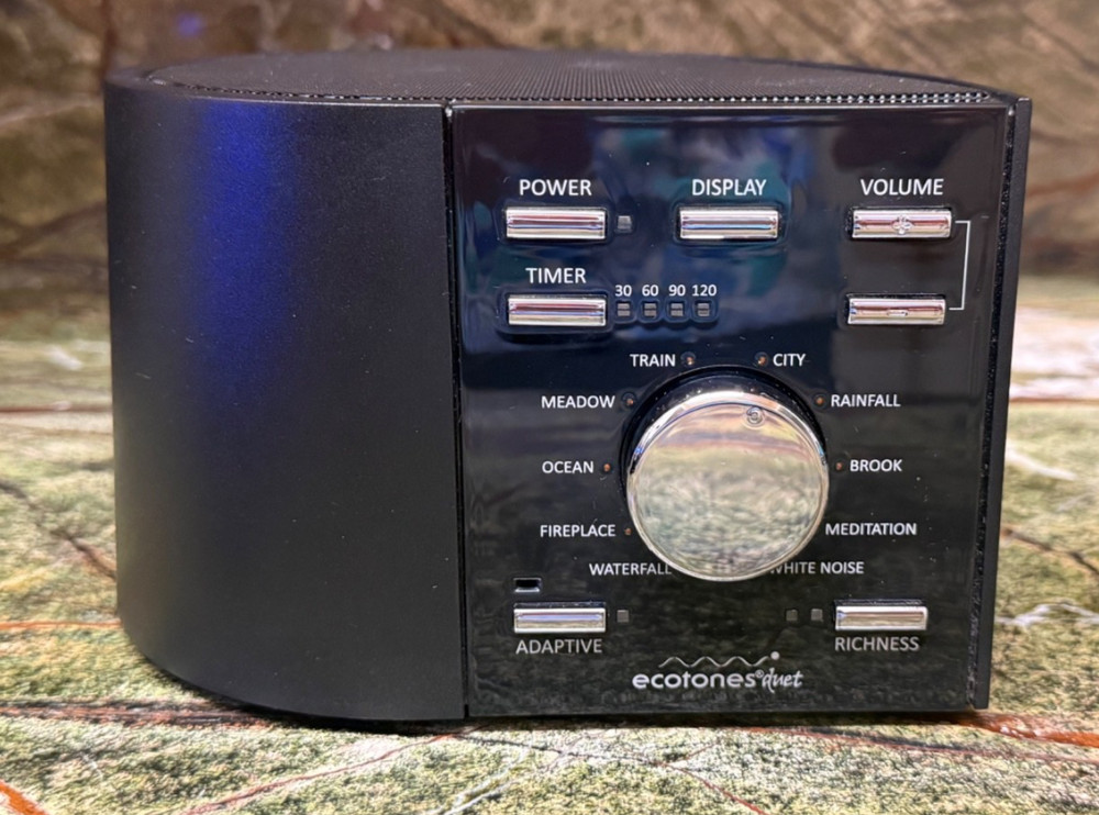 Ecotones Duet Adaptive Sound Sleep Machine