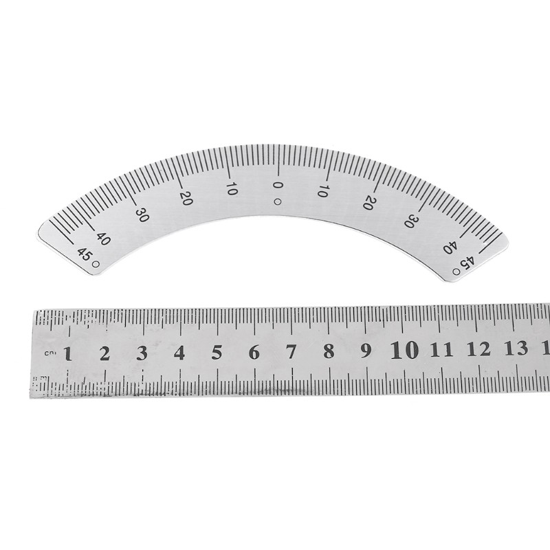 Measuring Gauging Tool Arc Protractors Milling Machine Part Angle Plate Scale