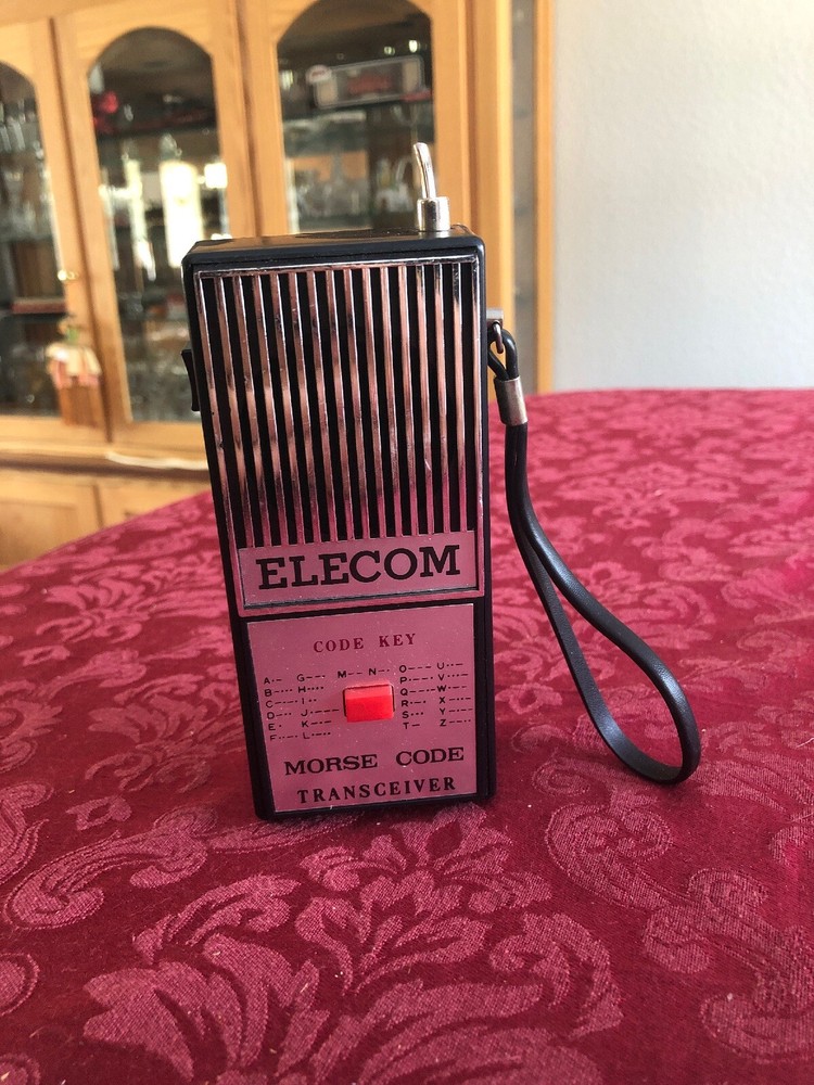 Vintage Japan ETC-440 1977 Elecom Morse Code Transceiver