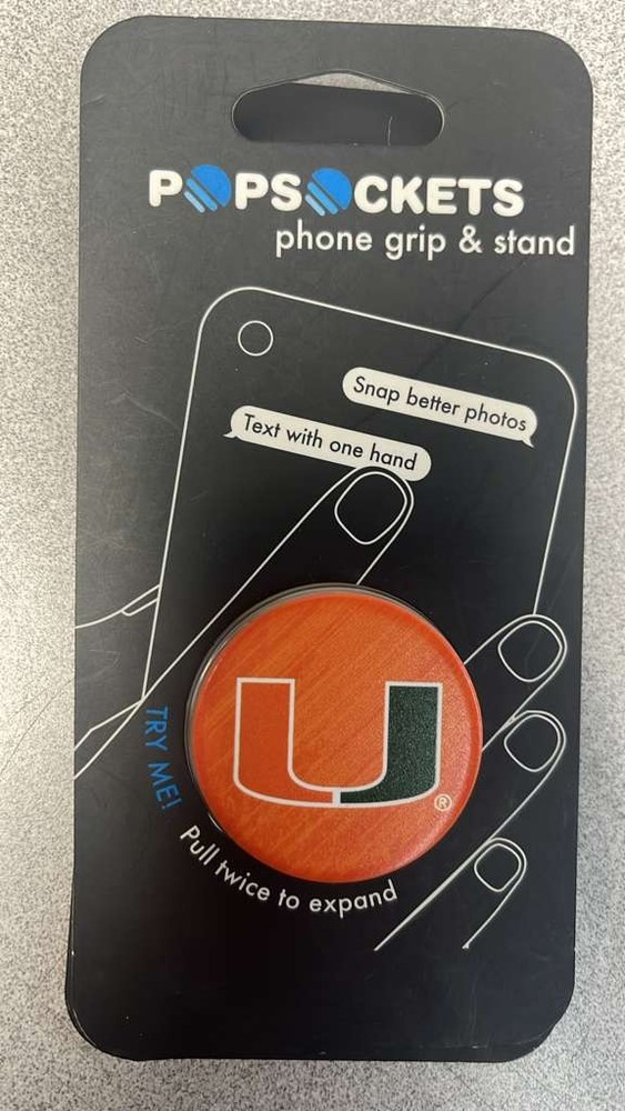 PopSocket Miami Hurricanes