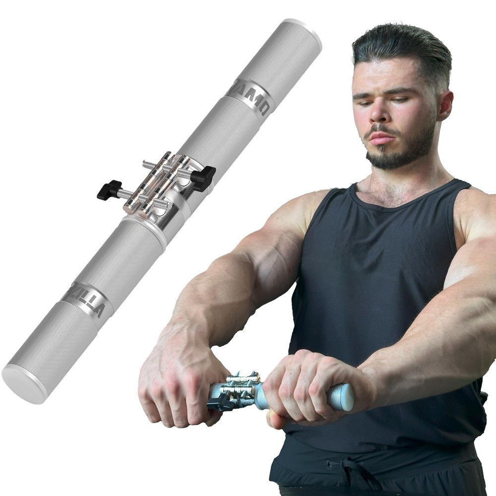 GRIPZILLA Forearm Strengthener Roller for Wrist & Arm Workout - Durable Design