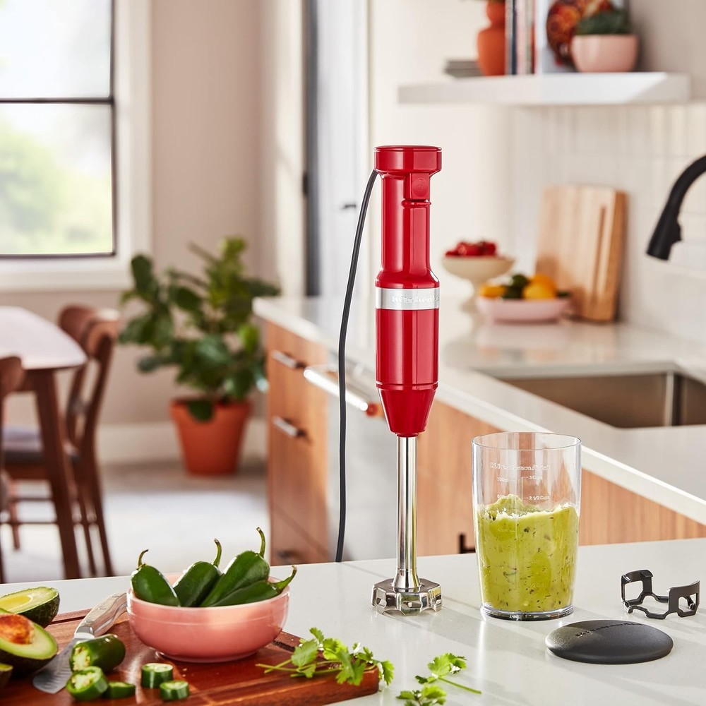 Variable Speed Corded Hand Blender KHBV53 Empire Red