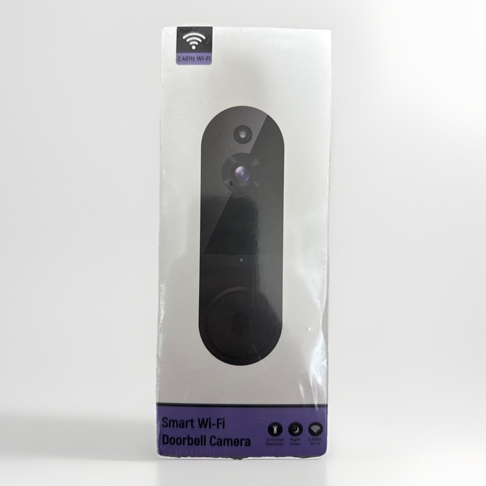 Smart WiFi Doorbell Camera Silver