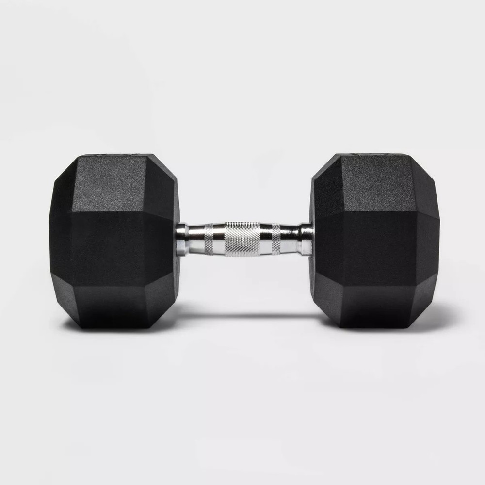 ALL IN MOTION HEX DUMBBELL 50LB - BLACK