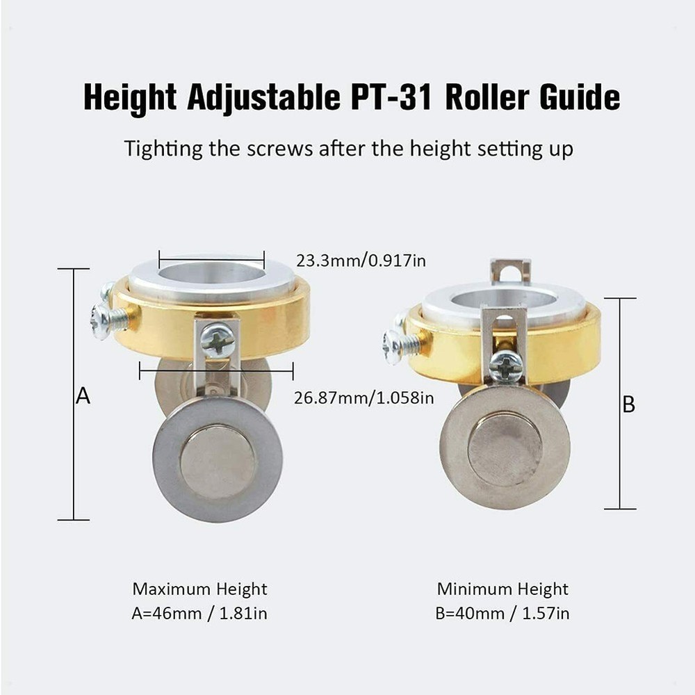 Guide Wheel Cutter For Plasma Guide Roller Metalworking PT31-RG Roller