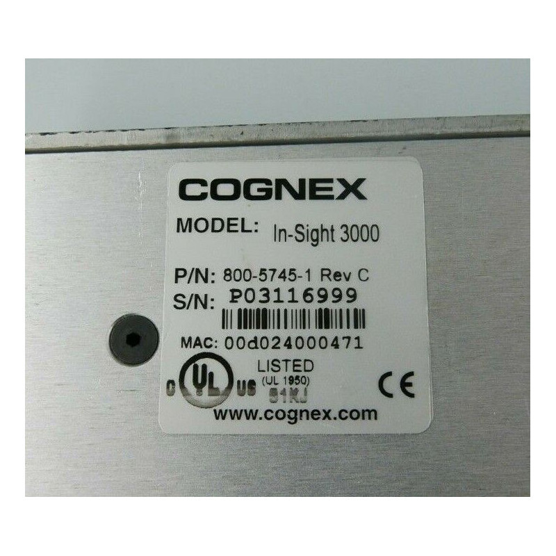 Cognex insight 3000 Machine vision Controller is3000