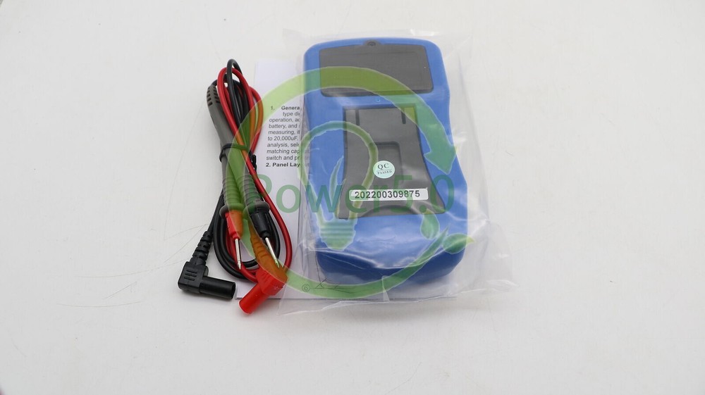 DM6013L Handheld Digital Capacitor Capacitance Tester Meter LCD Backlight Z8U2