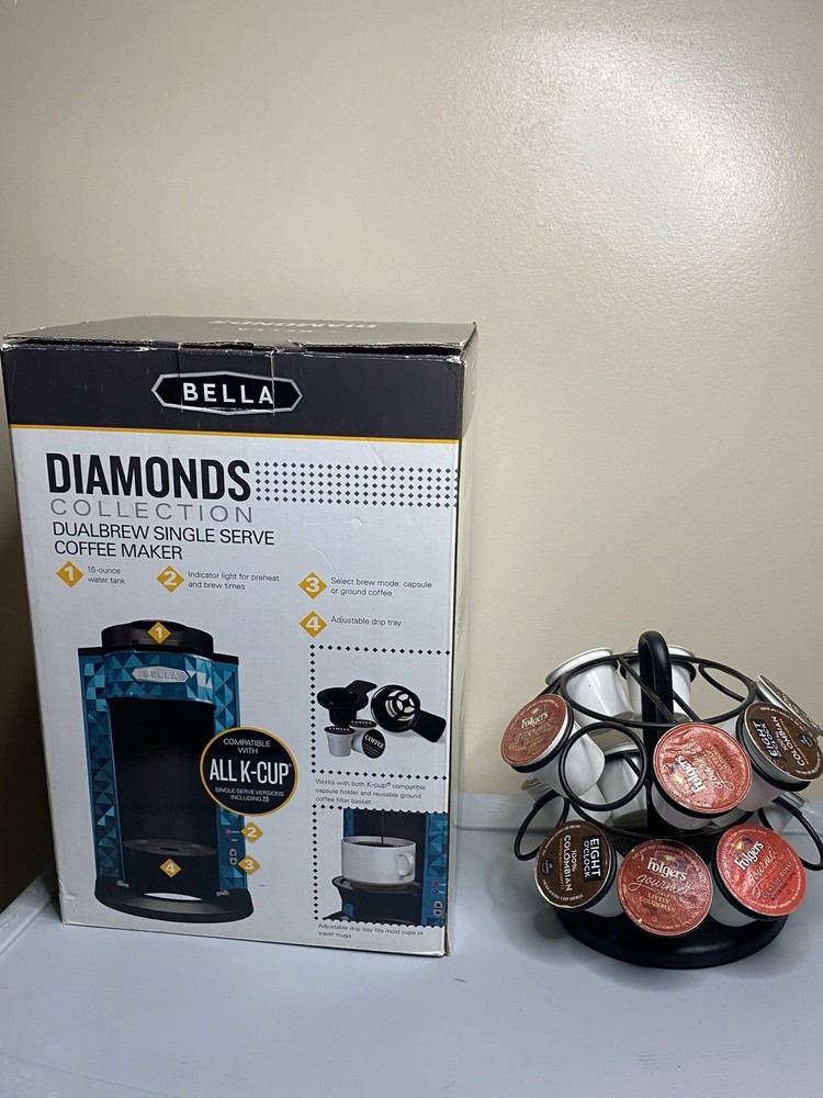 bella dual brew single-serve coffee maker