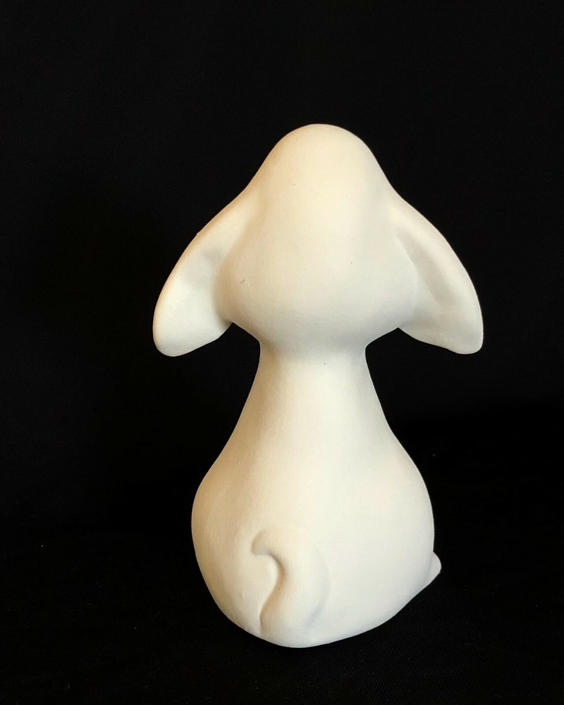 Dog - Ceramic Bisque Ready to Paint