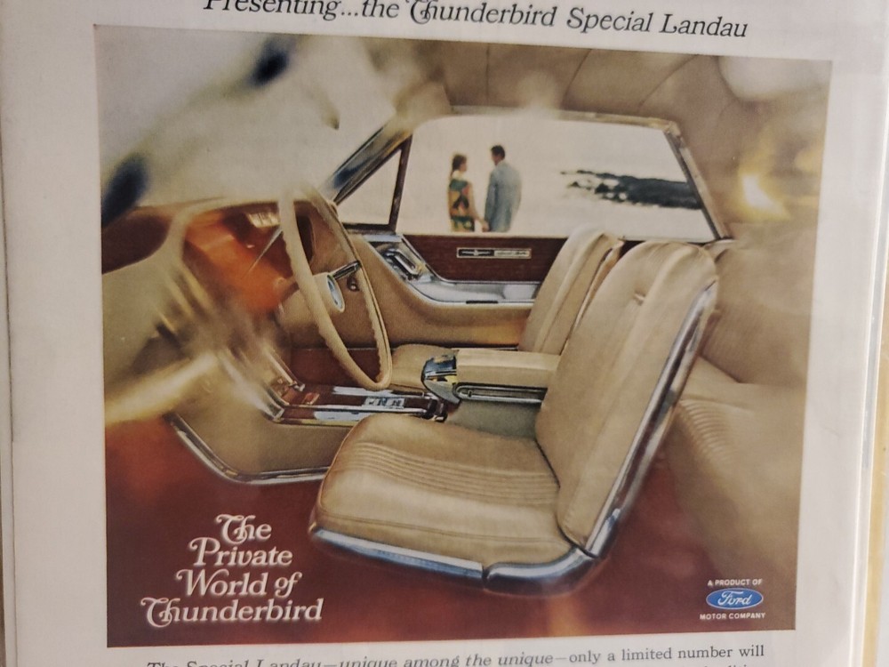 Advertisement 1965 Ford Thunderbird (2-Tone)