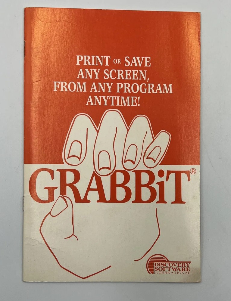 GRABBiT Users Manual Print or Save From Any Screen Any Program