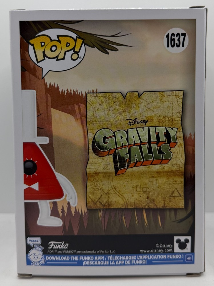 Funko POP! Bill Cipher Disney Gravity Falls #1637 [GITD] [TOY TEMPLE EXCLUSIVE]