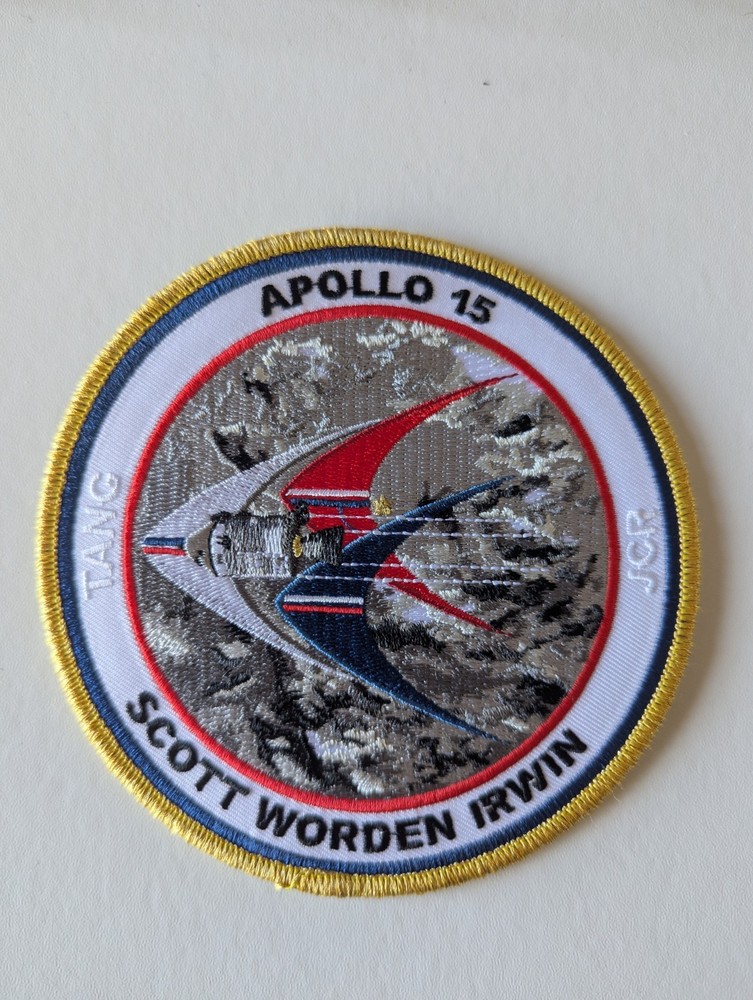 NASA Apollo 15 Commemorative 5" Patch AB Emblems