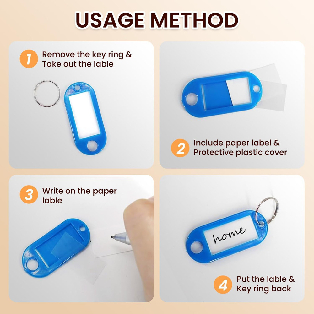150 Position Key Organizer with Combination Lock, Waterproof Fireproof Zippered