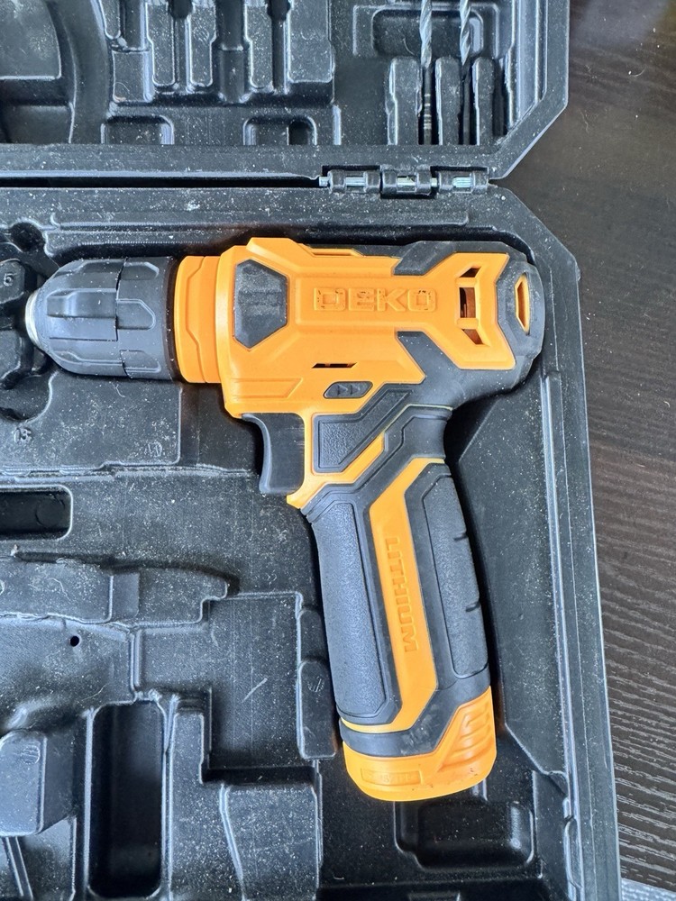 Deko Drill And Driver With Other Tools
