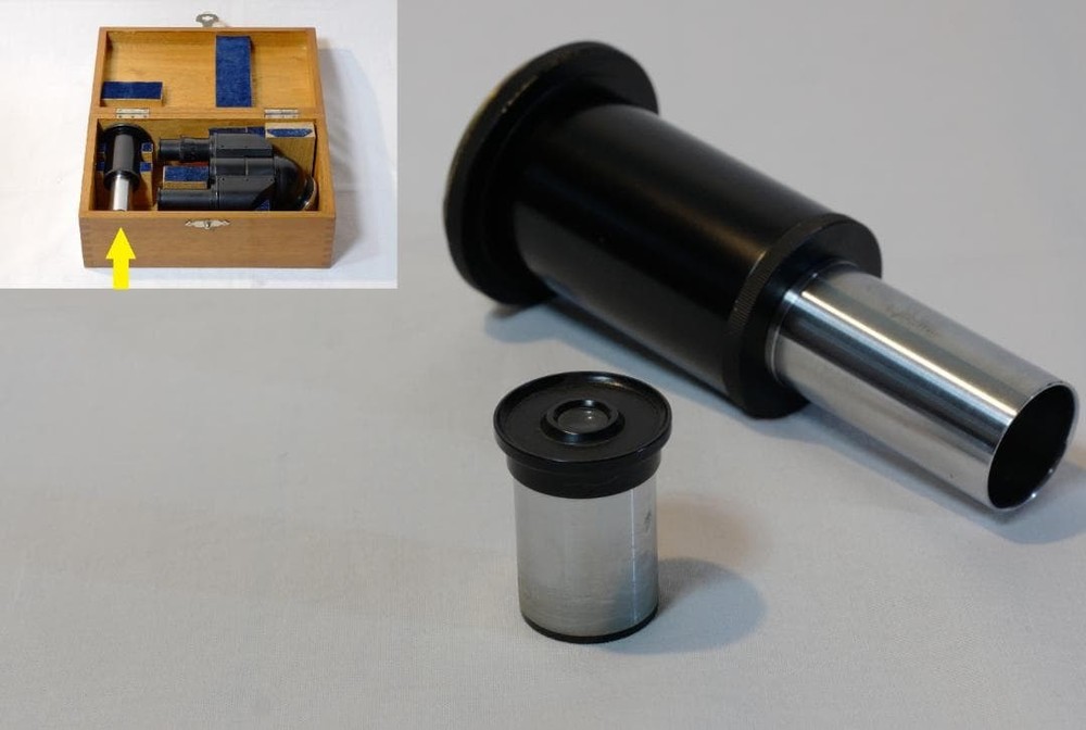 microscope antique collectible Chiyoda Microscope's "Model Lbi