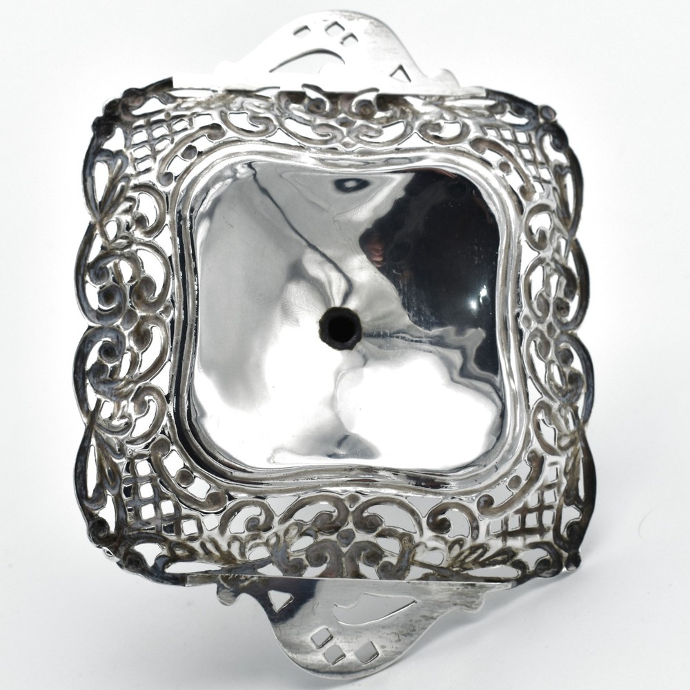 Antique Solid Silver Ring Tree Dish Edwardian 1902