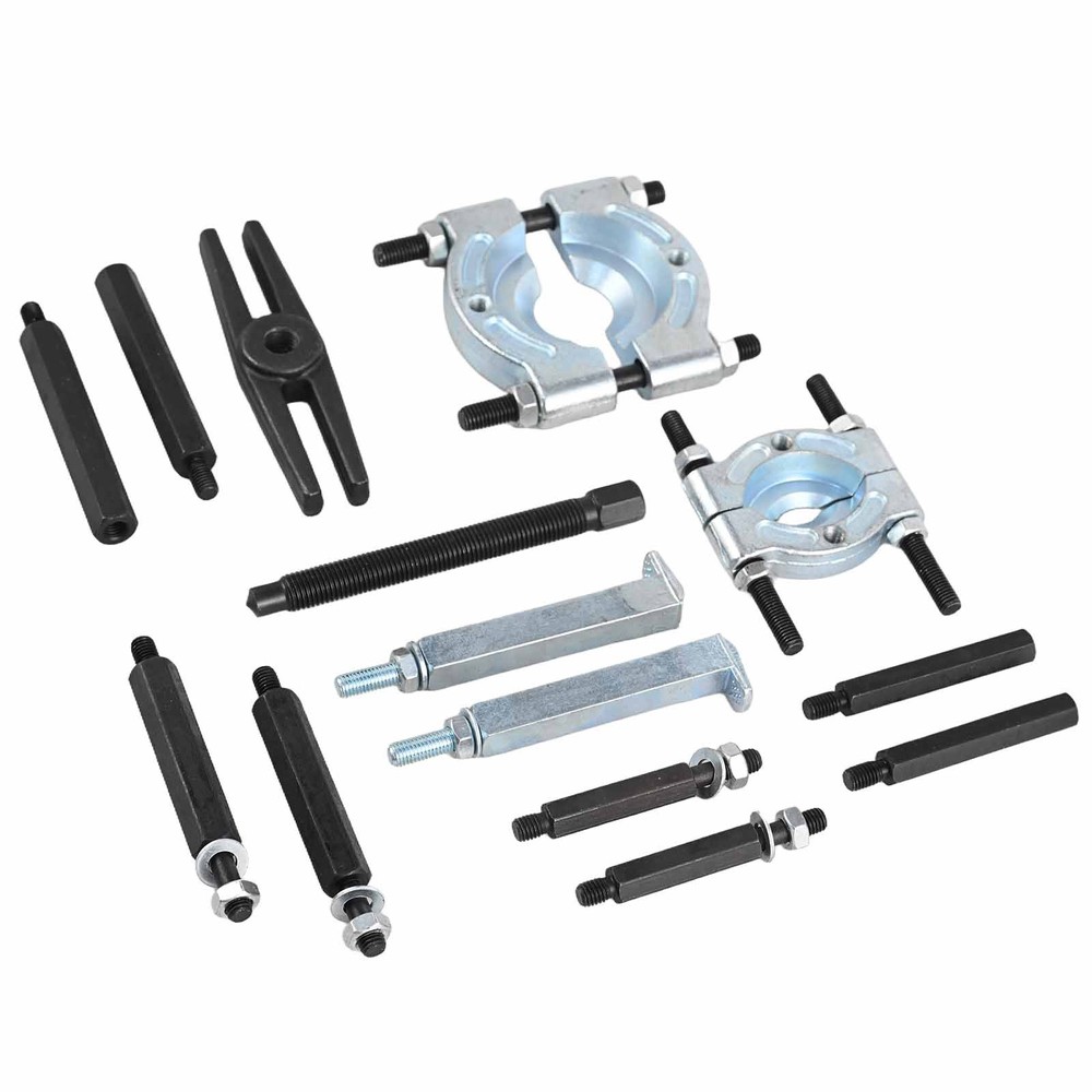 14pcs Bearing Puller Kit 5 Ton Capacity Bearing Separator Tools Set w/ Case