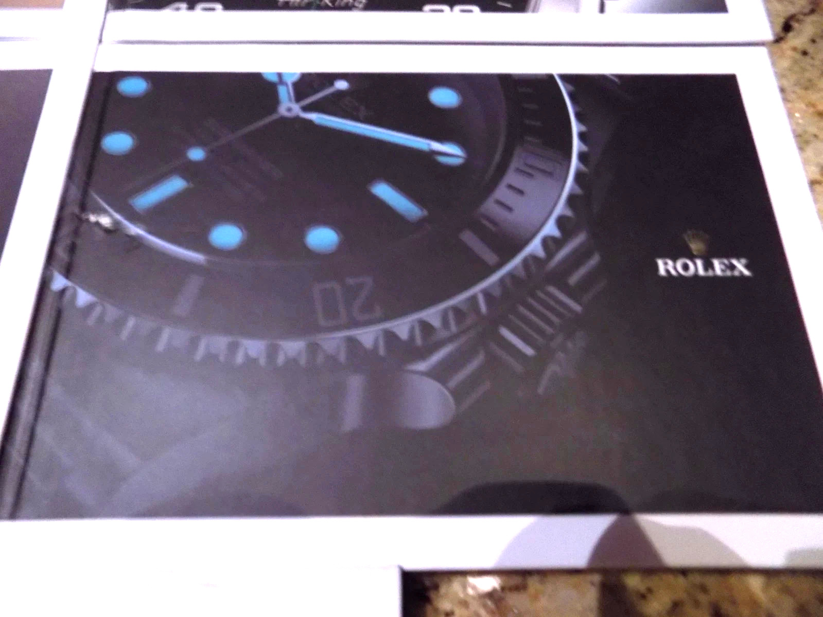 ROLEX Watch Catalog Hardcover Book Set Daytona, GMT, Submariner etc