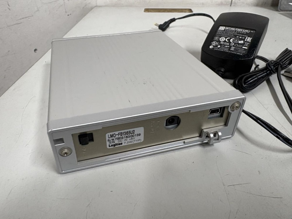 Logitec LMO-FB1365U2 MO Drive External Optical Disk Drive Tested