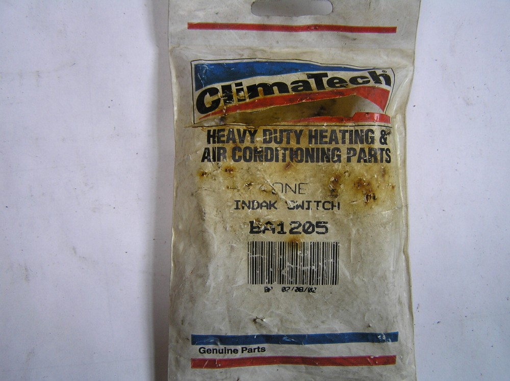 CLIMATECH BA1205 INDAK BLOWER CONTROL SWITCH NEW/OLD STOCK