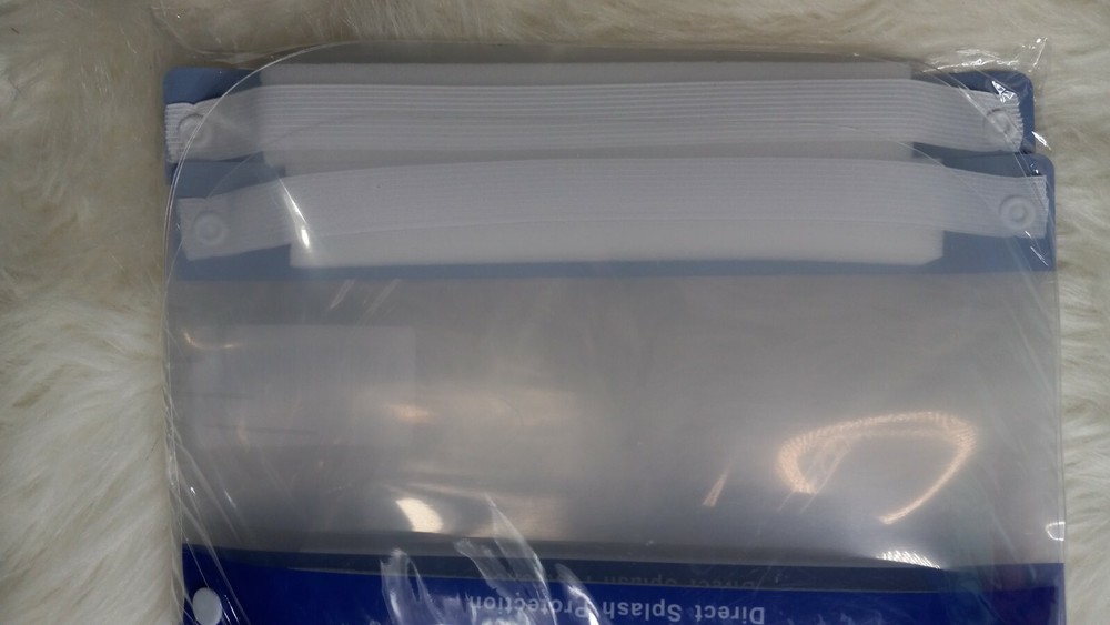 2 pack Splash face Shield Clear