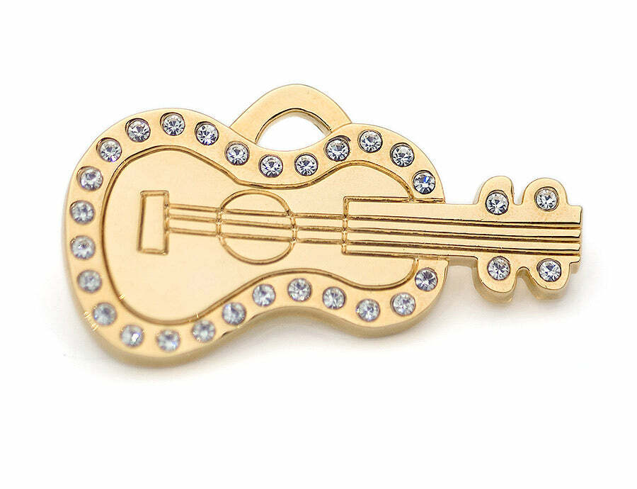 Guitar Bling Pet ID Tag