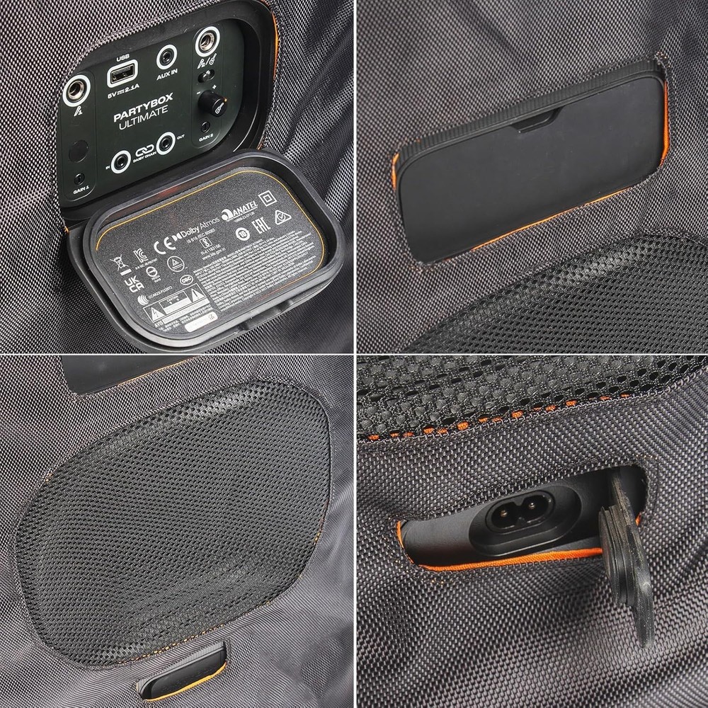 Stylish Protective Jacket for JBL Speaker with Organizing Storage Compartments