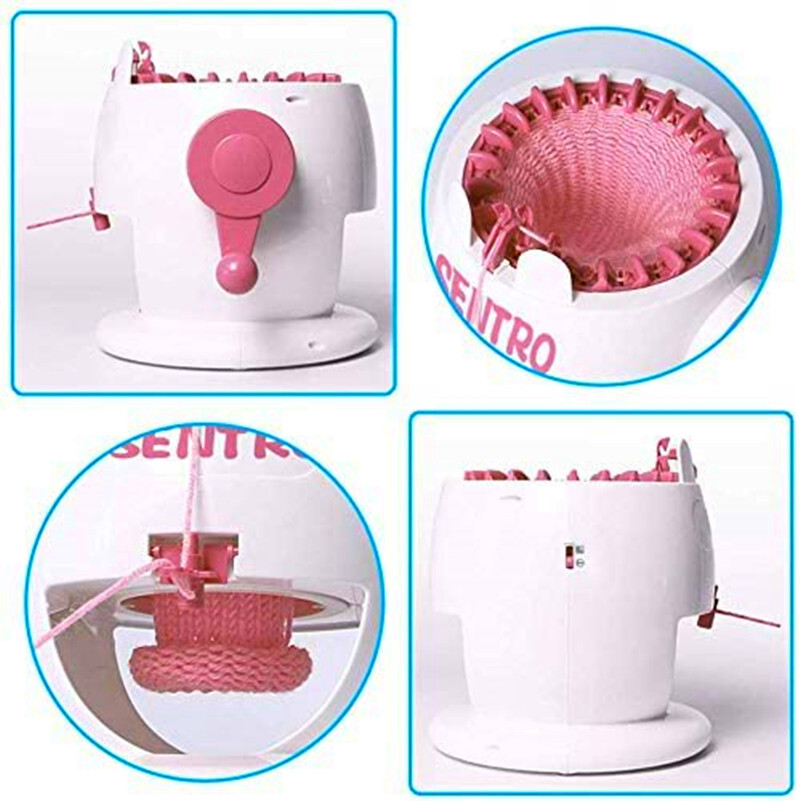 22 Needle Knitting Machine, Smart Weaving Loom Knitting Board Rotating