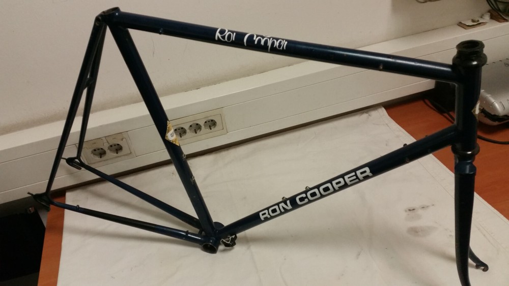RON COOPER Road Bike Frame + Fork (57cm)