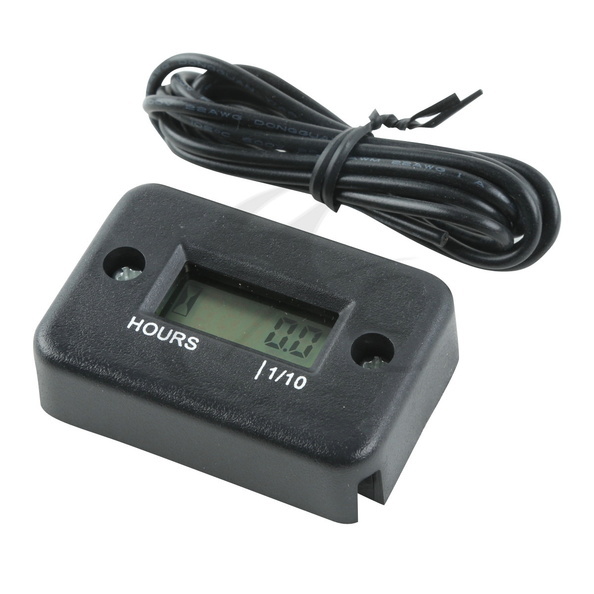 Waterproof Hour Meter for Motorcycle ATV Snowmobile Marine Boat Dirt Quad Bike